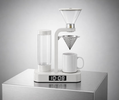 Alarm Coffee Maker Stainless steel