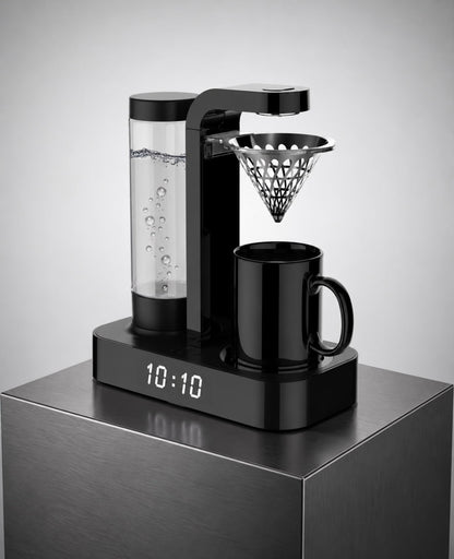 Alarm Coffee Maker Stainless steel