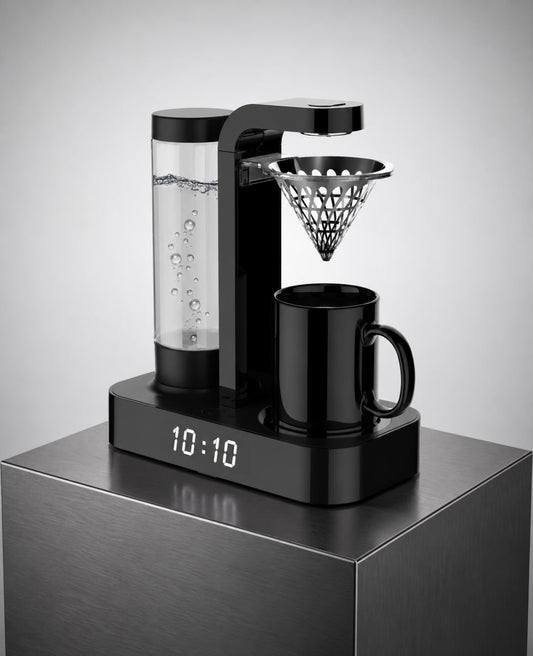 Alarm Coffee Maker Stainless steel