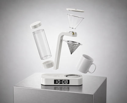 Alarm Coffee Maker Stainless steel